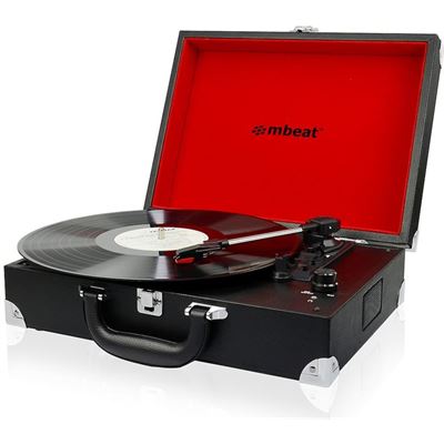 mbeat Retro Briefcase-styled USB turntable recorder (USB-TR88)