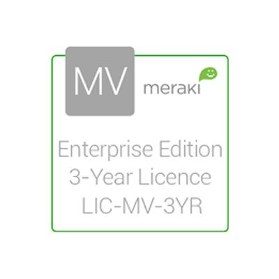 Meraki MV ENTERPRISE LICENSE AND SUPPORT 3 YEARS (LIC-MV-3YR)