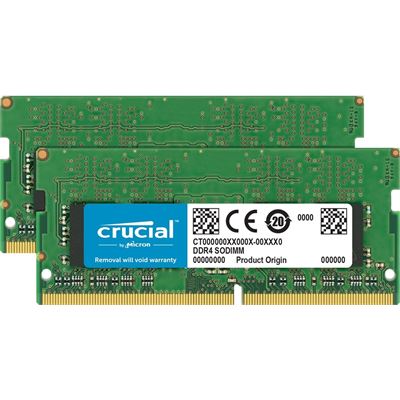 Micron Crucial 16GB Kit (8GBx2) DDR4 2400 MT/s (PC4 (CT2K8G4S24AM)