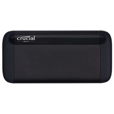 Micron CRUCIAL X8 500GB PORTABLE SSD, 1050R/W MB's, USB (CT500X8SSD9)