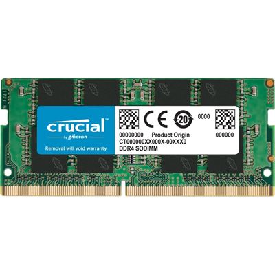 Micron CRUCIAL 8GB DDR4 NOTEBOOK MEMORY, PC4-21300 (CT8G4SFRA266)