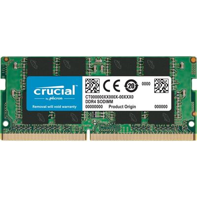 Micron CRUCIAL 8GB DDR4 NOTEBOOK MEMORY, PC4-25600 (CT8G4SFS832A)