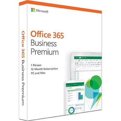 Microsoft Office 365 Business Premium - 1 PC - 1 Year (KLQ-00431)