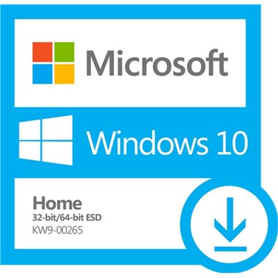 Microsoft Windows 10 Home 32/64-Bit (ESD Download)- For (KW9-00265)