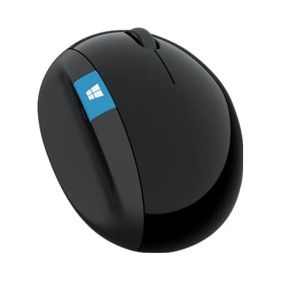 Microsoft Sculpt Ergonomic Mouse - Black (L6V-00006)