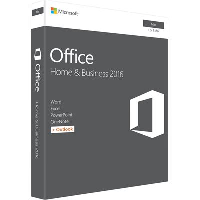 Microsoft Office Macintosh Home Business 1PK 2016 English (W6F-00921)