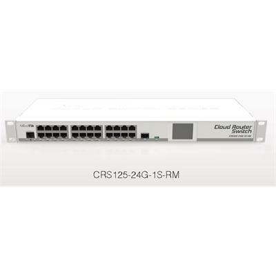 Mikrotik CloudRouterSwitch 125-24G-1S-IN 24 (371-CRS125-24G | Acquire