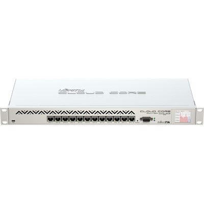Mikrotik Cloud Core Router, 12-Port Gigabit (CCR1016-12G)