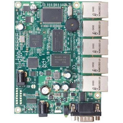 Mikrotik RouterBOARD RB450 Five port Ethernet router (RB450)