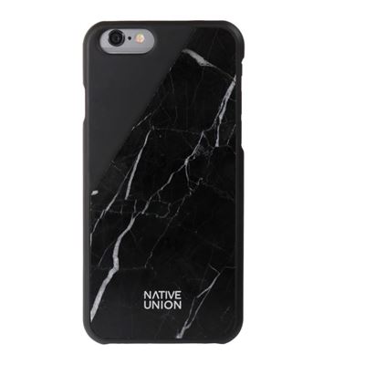 Native Union Clic Marble Case for iPhone 6/S - Black (CLIC-BLK-MB-6)