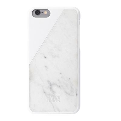 Native Union Clic Marble Case for iPhone 6/S - White (CLIC-WHT-MB-6)