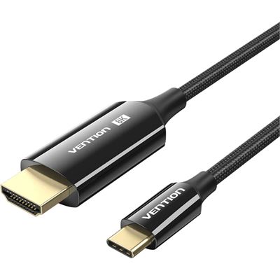 Vention Cotton Braided USB-C to HDMI-A 8K HD Cable 1.8M (CRCBAC)