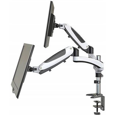 Huanuo HNDSK1 Dual Monitor Mount for 15"- 27" LCD screens (HNDSK1)