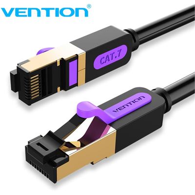 Vention Cat.7 SFTP Patch Cable 0.5M Black (ICDBD)