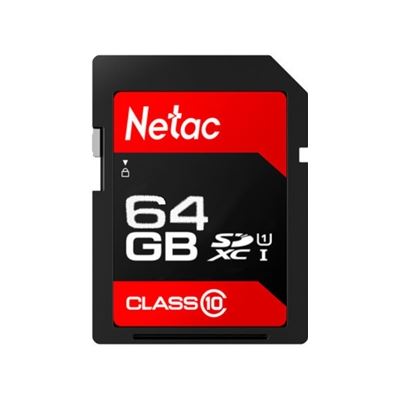 Netac P600 SDHC U1/C10 Card 64GB (NT02P600STN-064G-R)