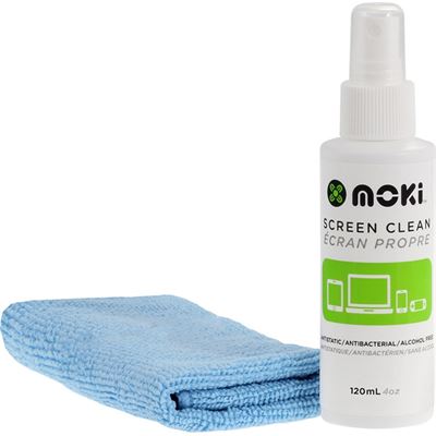 Moki Screen Clean - Spary with Cloth - 120mL - with (ACC-FCSM02)
