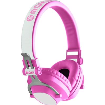 Moki Exo Kids Bluetooth Headphones - Pink (ACC-HPEXKP)