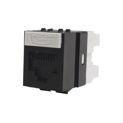 Molex PowerCat 6 DataGate Jack RJ45 568A/B Black (KSJ-00018-04)