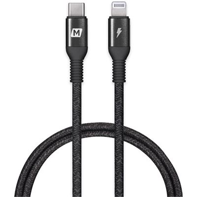 Momax Elite-link 1.2m USB-C to Lightning Cable - Space Grey (DL31D)