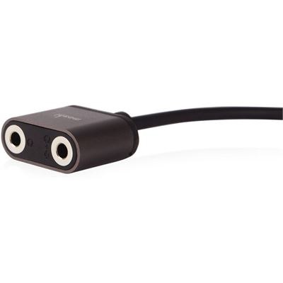 Moshi 3.5mm Audio Jack Splitter - Black (99MO023005)