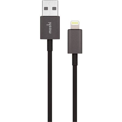 Moshi USB Cable with Lightning Connector - Black (99MO023006)