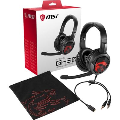 MSI Computer IMMERSE GH30 GAMING HEADSET (IMMERSE GH30)