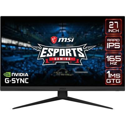 MSI Computer 27in WQHD Gaming display 165Hz 1ms (OPTIX G273QF)