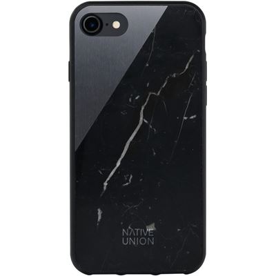 Native Union Clic Marble Case for iPhone 7 - Black (CLIC-BLK-MBMT-7)