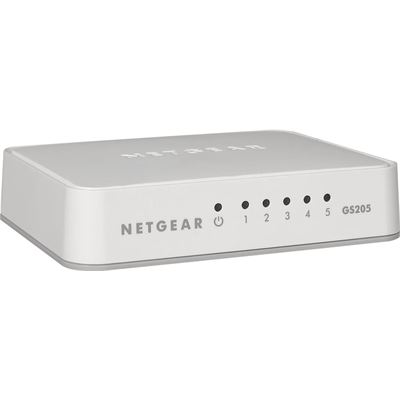 Netgear GS205 5-Port Gigabit Unmanaged Switch (GS205-100AUS)