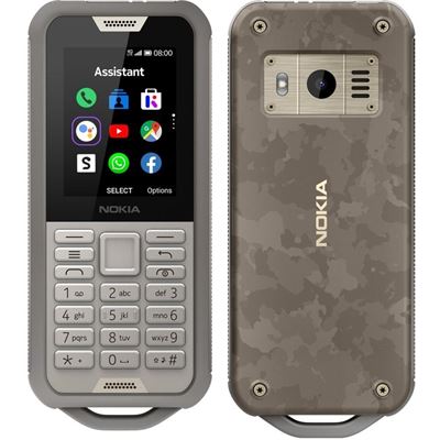 Nokia 800 4G Tough Sand 2.4' Screen,4GB Memory, 512 MB (16CNTN21A04)