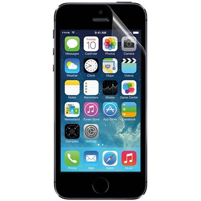 NVS Cases NVS Screen Guard for iPhone 5/S (3 Pack) - Clear (NVS-321-5)