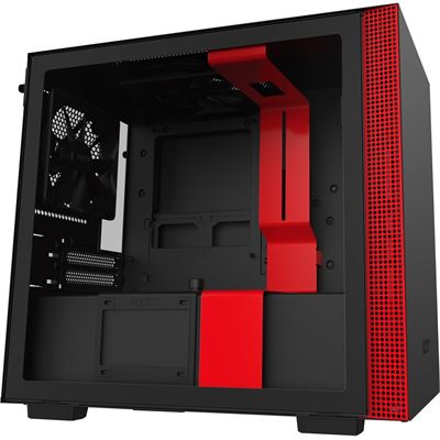 NZXT H210 Premium Matte Red/Black Edition Mini ITX (CA-H210B-BR)