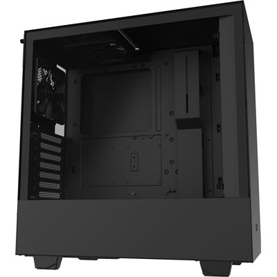 NZXT H510 Compact Matte Black ATX MidTower Gaming Case (CA-H510B-B1)