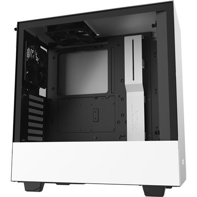 NZXT H510 Compact Matte White/Black ATX MidTower Gaming (CA-H510B-W1)