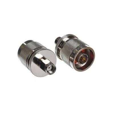 OEM Adapter N-Male and RP-SMA-Male Connections (NMRPSMAMBARREL)