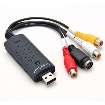 OEM Easycap USB 2.0 Audio Video VHS to DVD Converter (SEVOEM9701)