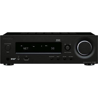 Onkyo Stereo Network Receiver. Hi-Res audio via network or (RN855B)