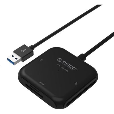 Orico Compact USB 3.0 High Speed CF, MS, SD, TF, MicroSD (CRS31A)