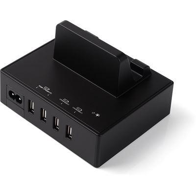 Orico 4 Port USB Charging Stn 2x5V2.4A/2x5V1A/DC (ORICO DPC-4US-BK)