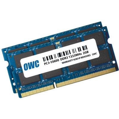Other World Computing 2GB x 2 PC10600 DDR3 SODIMM (OWC1333DDR3S04S)