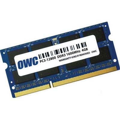 Other World Computing 8.0GB PC3-12800 DDR3L 1600MHZ (OWC1600DDR3S4GB)