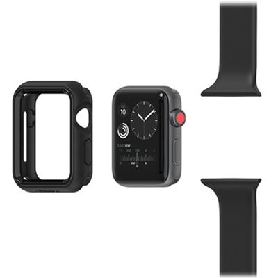 OtterBox Apple Watch Series 3 42mm EXO EDGE Case - Black (77-63618)