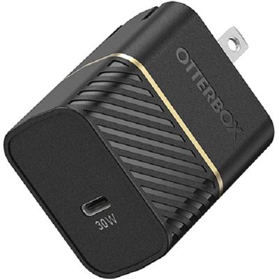 OtterBox 30W USB-C Fast Charge Wall Charger - Black Shimmer (78-80485)