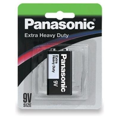 Panasonic 6F22NP/1B 9VOLT 1 Pack Panasonic Extra Heavy (6F22NP/1B)
