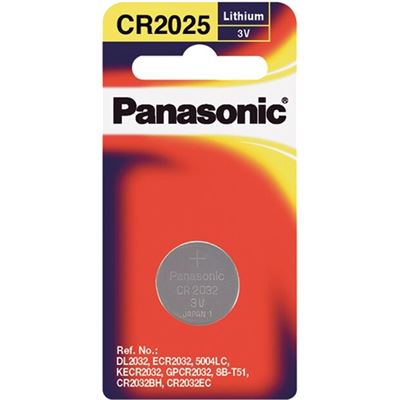 Panasonic CR2025PG/1B Button Cell Lithium BATTERY 3V (CR-2025PG/1B)