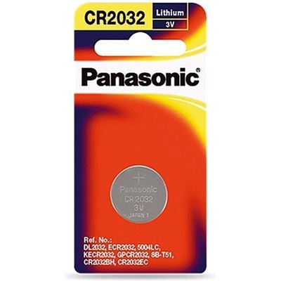 Panasonic CR-2032PG/1B BATTERY LITHIUM COIN cr2032 3V (CR-2032PG/1B)