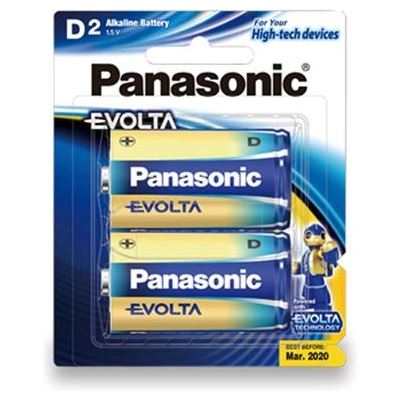 Panasonic Evolta Size D Batteries 2pack (LR20EG/2B)