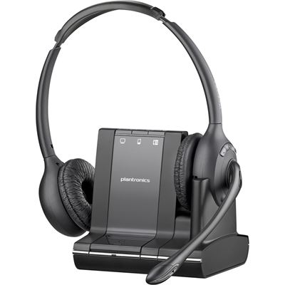 Plantronics Savi W720 Wireless Over Head Binaural Headset (83544-04)