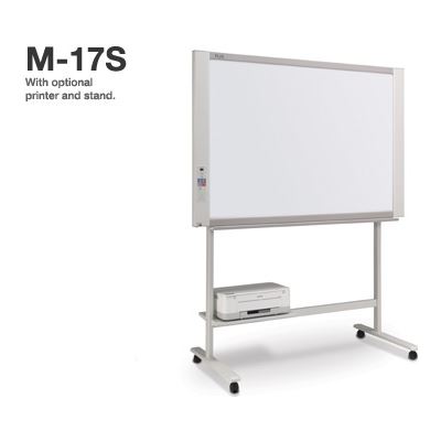 Plus M17S standard sized electronic whiteboard + black and (M17SP)