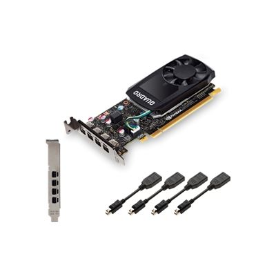 PNY Quadro VCQP620V2-PB 2GB DDR5 PCIE Low Profile 4 x (VCQP620V2-PB)